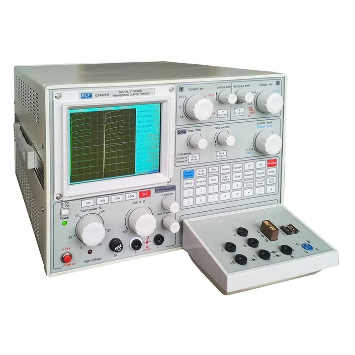 MCP QT4828 - TRANSISTOR CURVE TRACER SEMICONDUCTOR PARAMETER ANALYZER TESTER