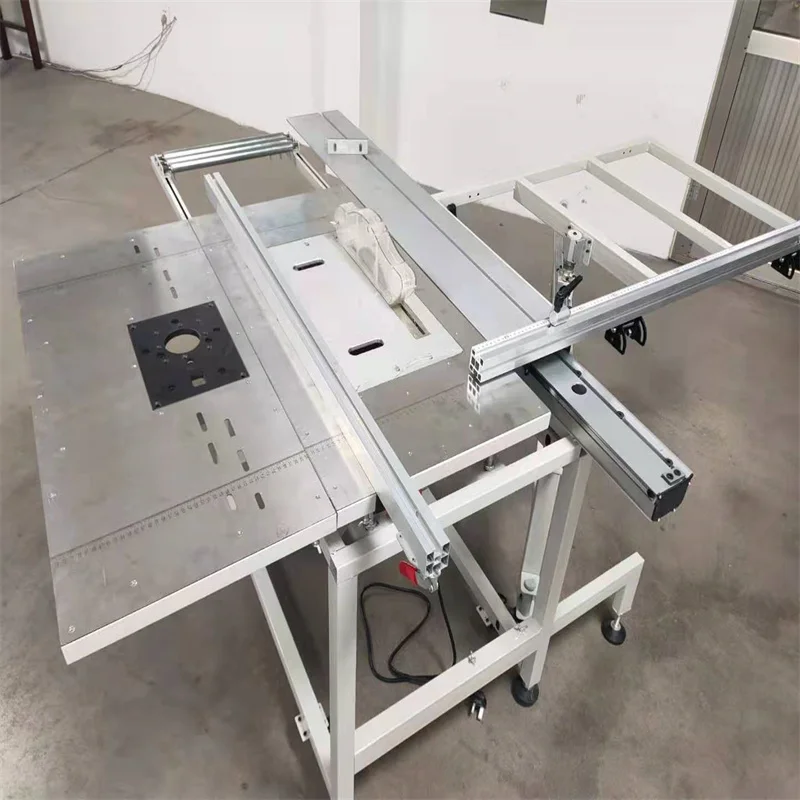 Маленькая пила для точного раздвижного стола, пила для резки древесины без щетки, бесшумная пила с популярного китайского завода