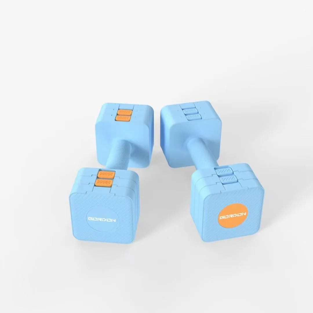 Gordon Factory wholesale Adjustable 1-5kg Dumbbell Exercise Arm Dumbbells 10kg/pair Home Gym Ladies Women Adjustable Dumbbells