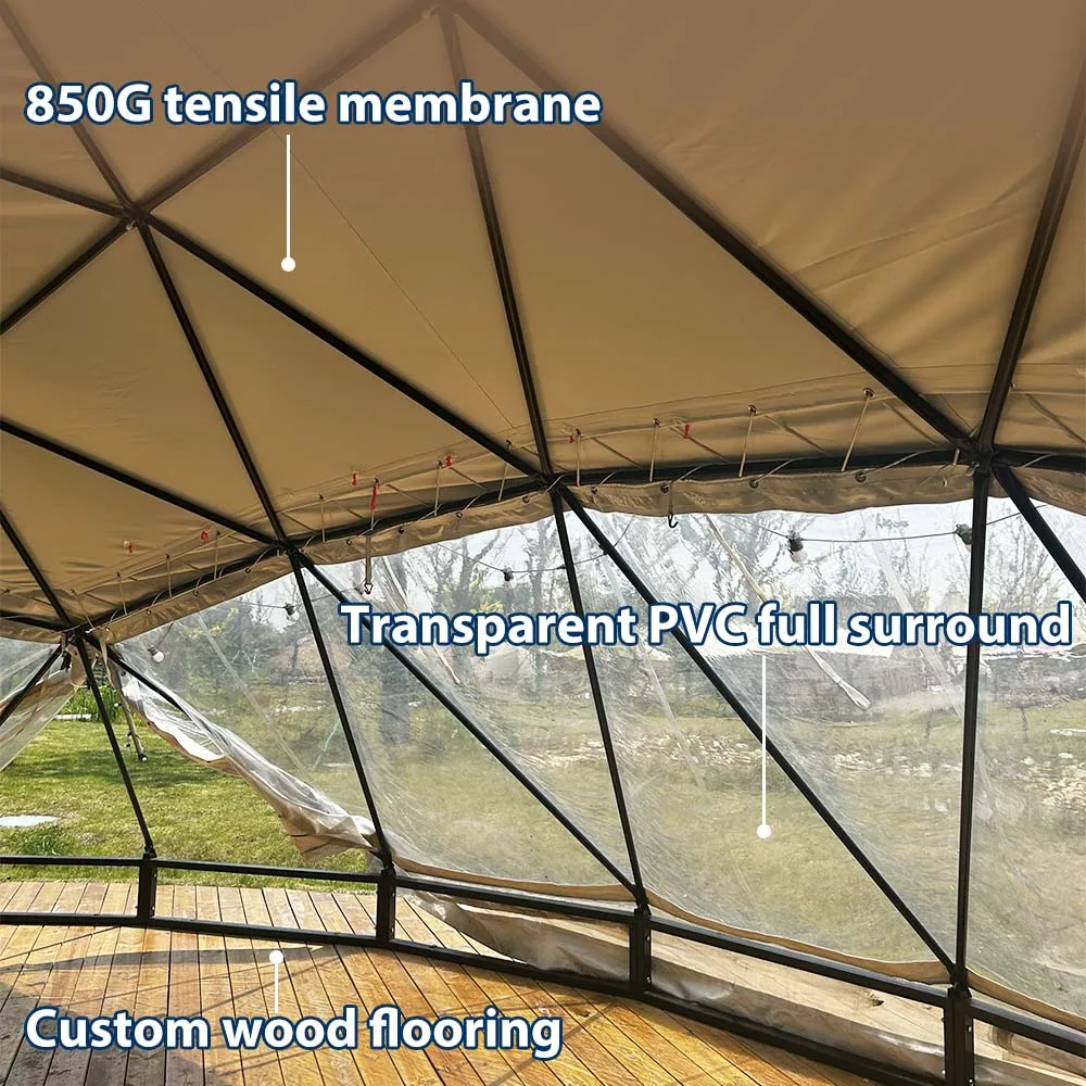 Outdoor Trade Show Tent camp tents Dome Tent for Glamping camping