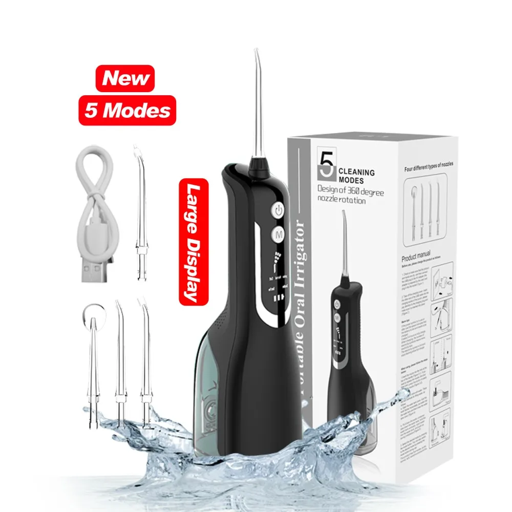 Professional electric usb rechargeable mini dental water pick toothpick portable water flosser