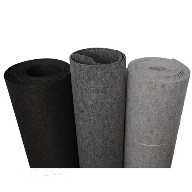 factory wholesale customized tufting carpet rug felt backing cloth composite drop plastic dot anti skip rug pad back fabric