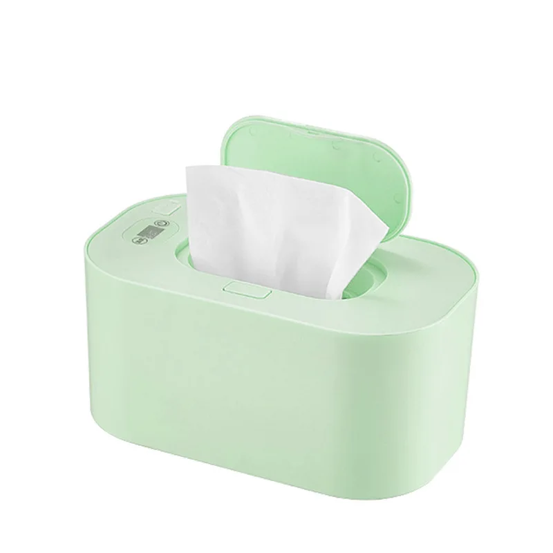 Tissue Heater Intelligent Insulation Wet Baby Wet Tissue Warmer Box with Led Display Screen