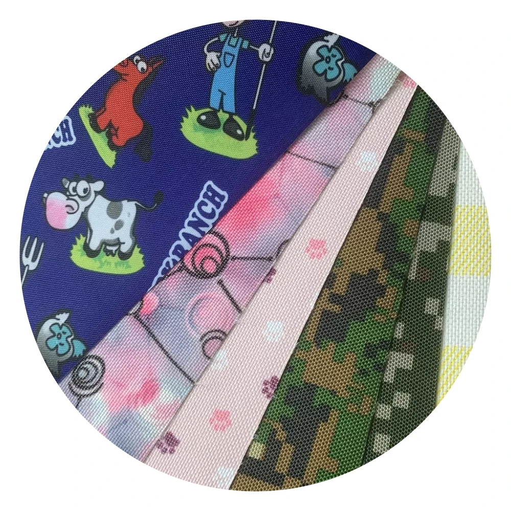 100% polyester oxford printed fabric digital printing Oxford Fabric