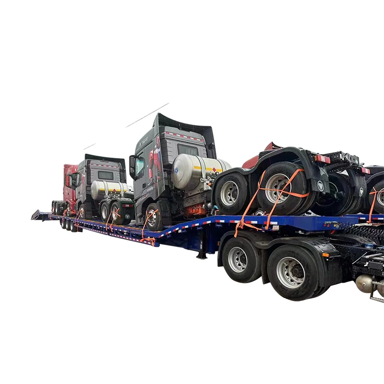 Highly Flexible 3-Axle 4-Position Truck Trailers Tractor Head Tractor Semi-Trailer