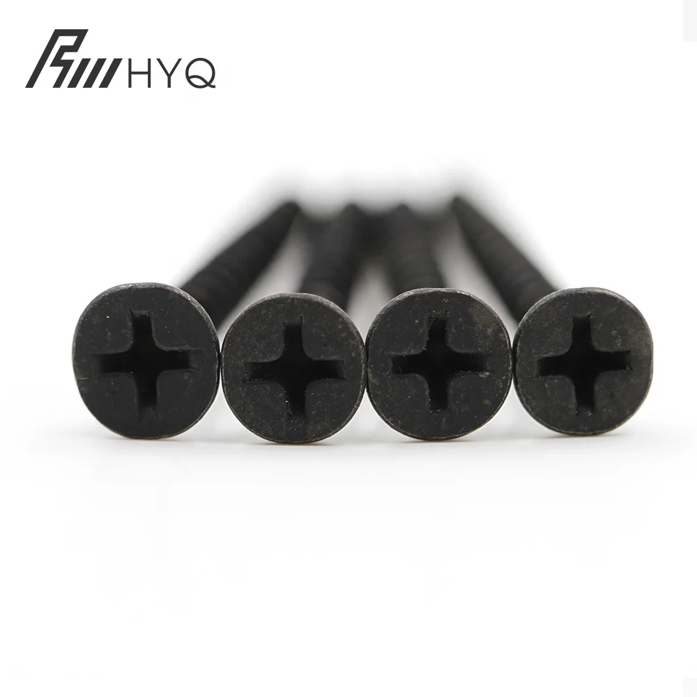 3.5x25 black drywall screw for gypsum board