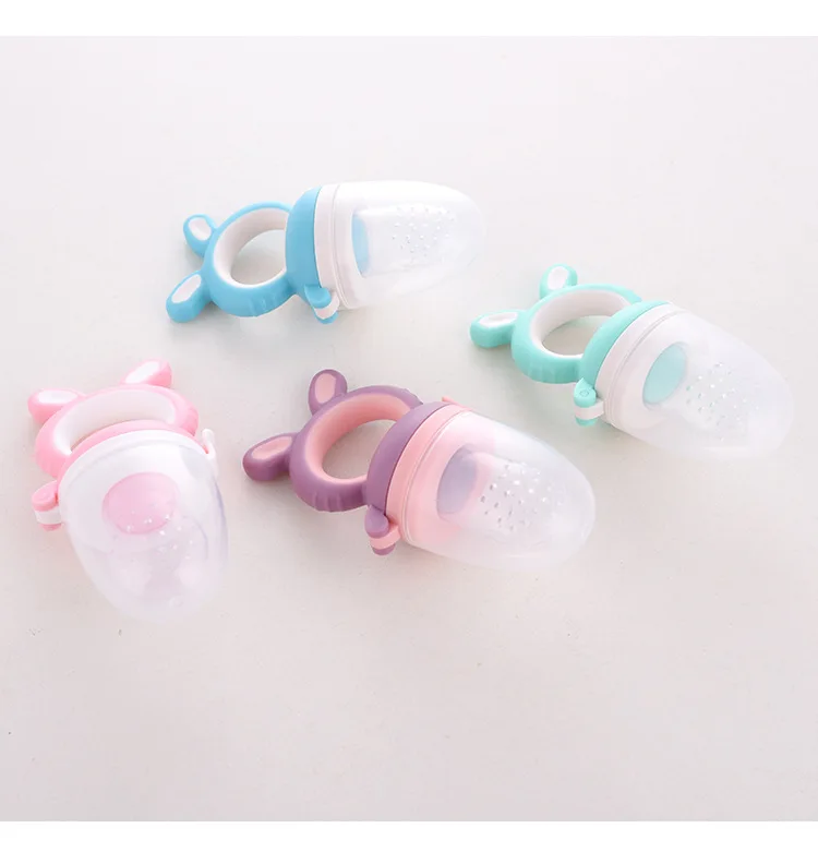 Silicone Baby Pacifier Infant Nipple Soother Toddler Kids Pacifier Feeder For Fruits Food Nibbler Feeder Baby Feeding Pacifier