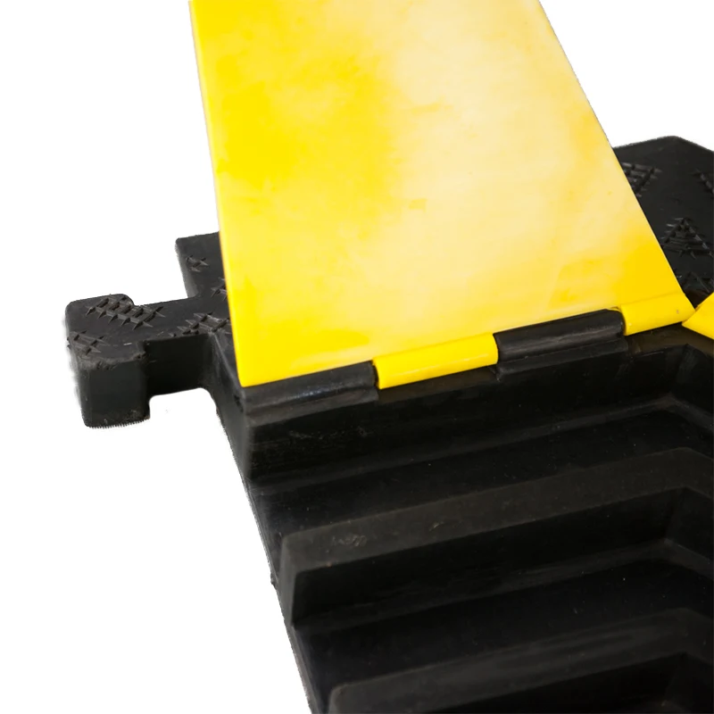 Topsafe PVC Cover Wire Pipe Speed Hump Rubber Cable Protector