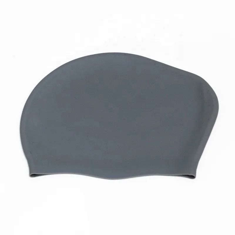 Custom Printing Silicone Swimming Cap for Long Hair