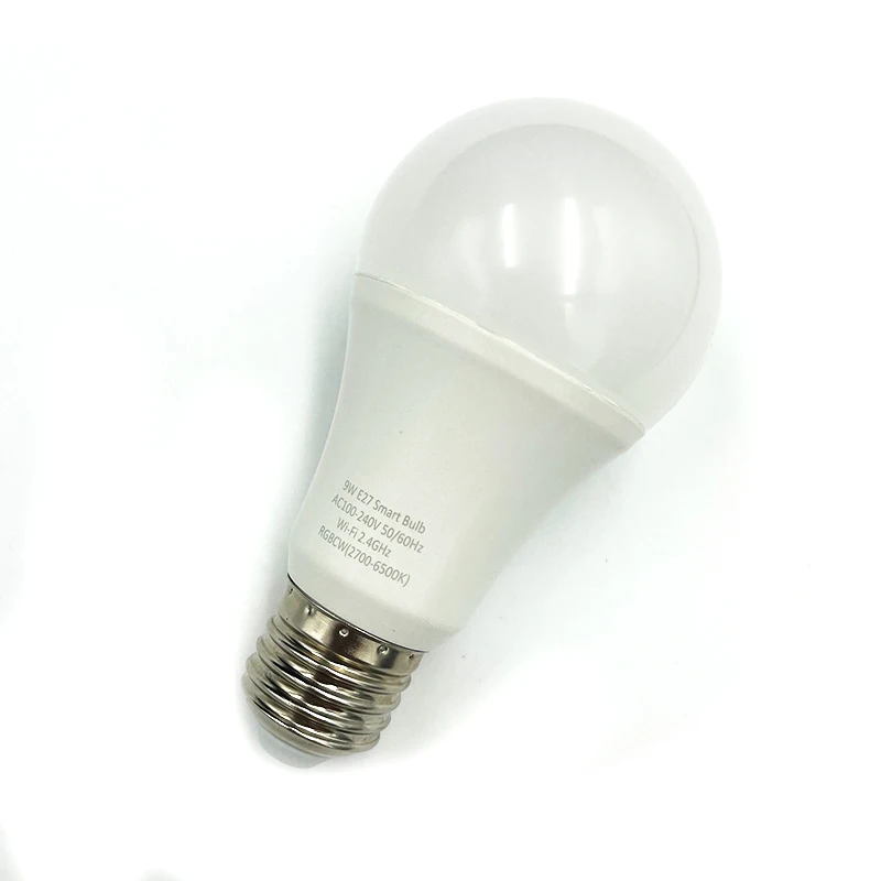 TAIKOO High Quality Smart Home Device WiFi Smart RGB Light Bulb Music Synchronization 9W 10W LED Light Bulb