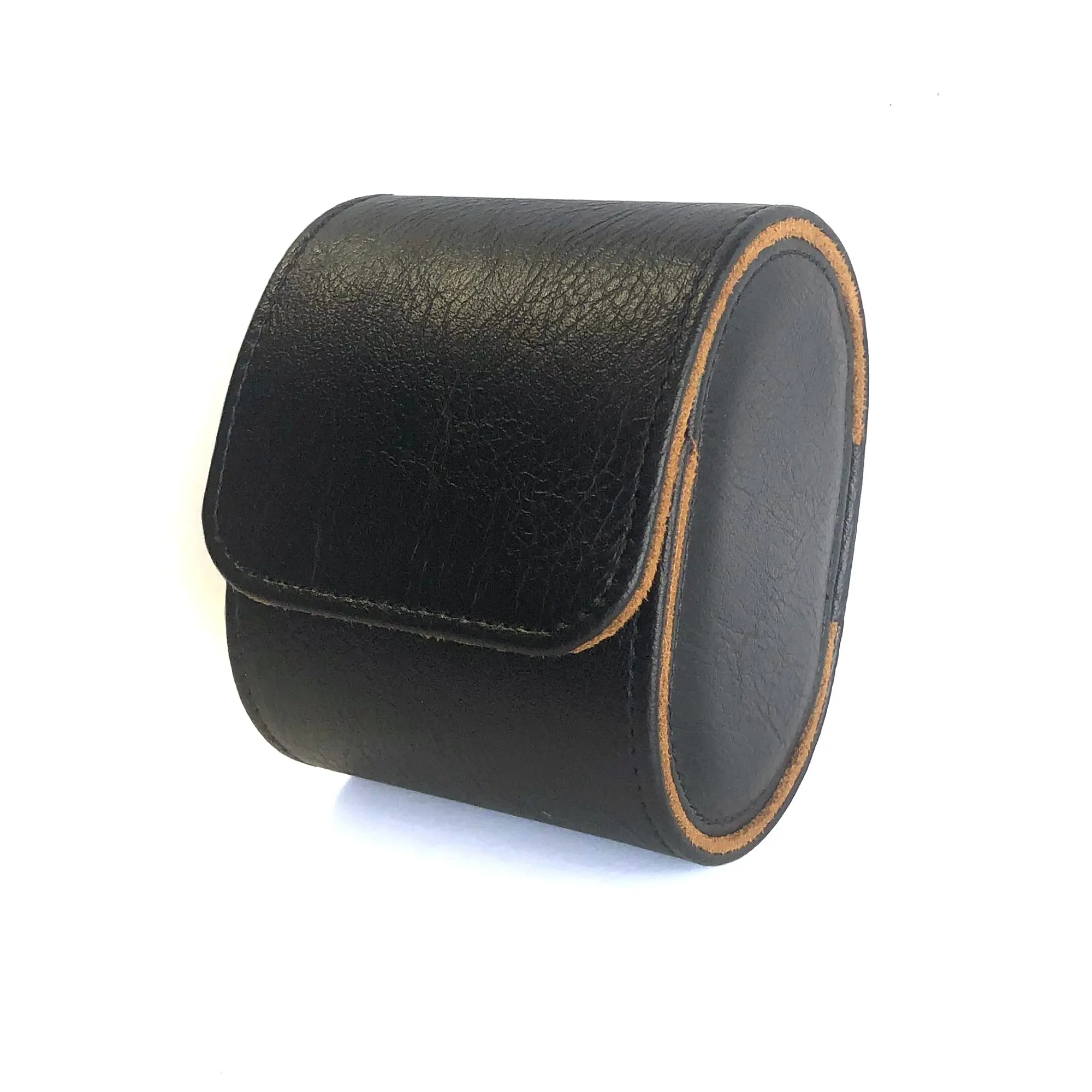 Single Watch Travel Case -Premium Leather Watch Case With Perfect Texture