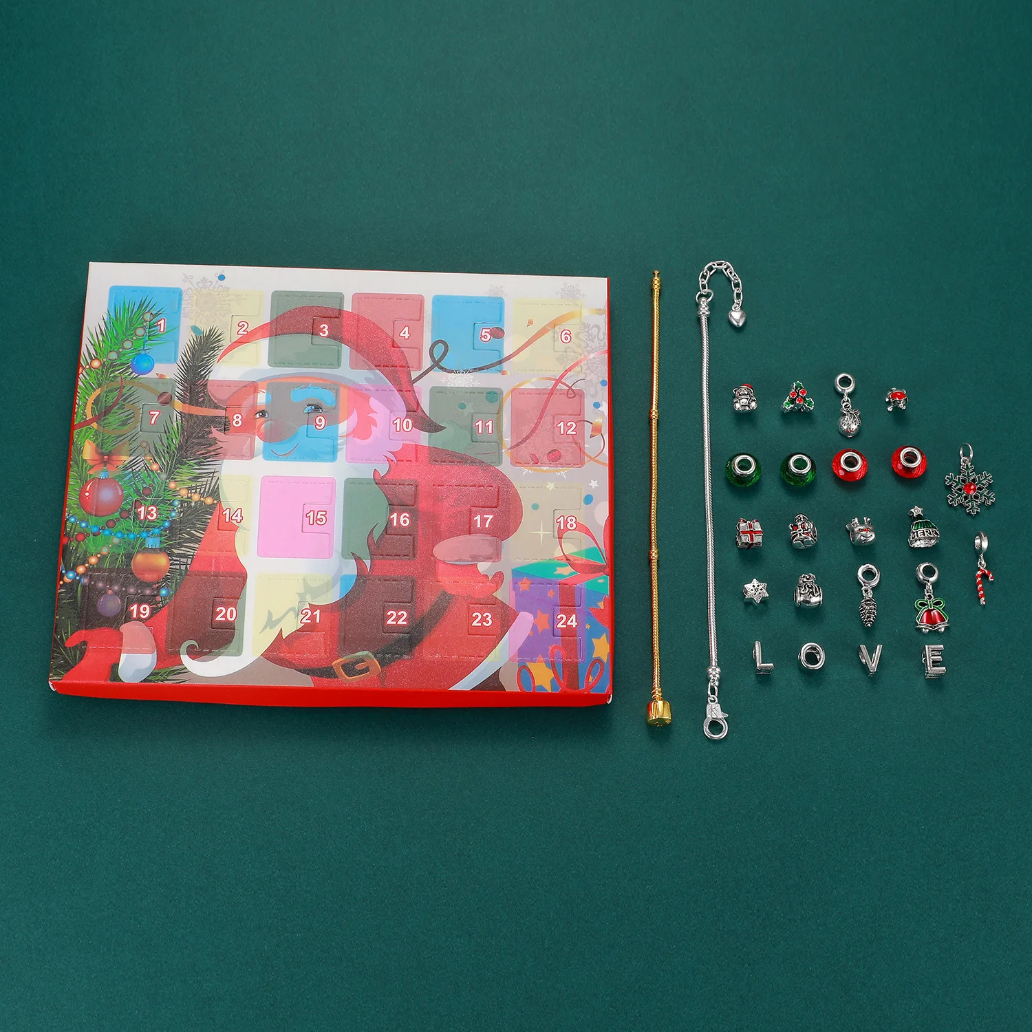 Рождественские украшения, Набор браслетов weihnachten, Рождественский, 2021