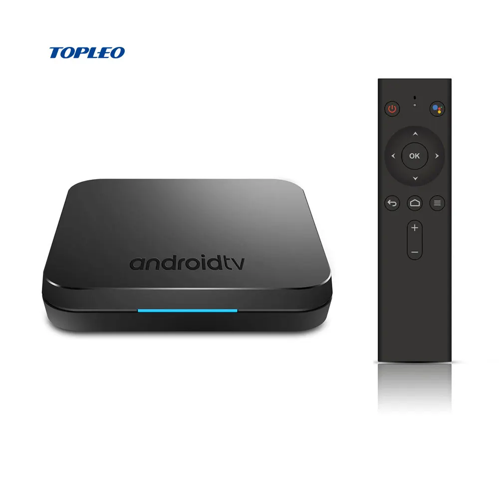 Новый тип KM9 OTA обновление google voice remote 4 к HDR Отт android 9 0 ТВ коробки с сертификации