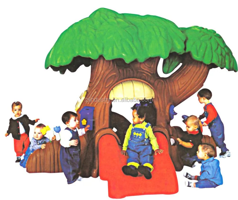 Colorful PE Plastic Playhouse for Kids Indoor and Outdoor Furniture for home,Park, Hotel and School Use