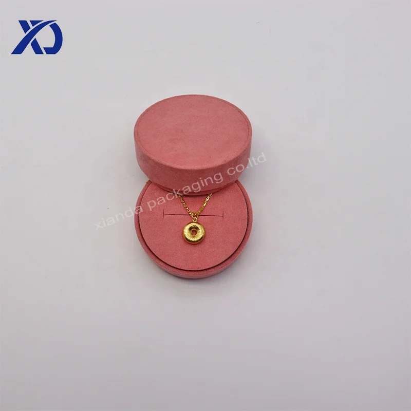 Beautiful Pink Half Round Suitcase Handbag with rope handle girl Cosmetic Case Storage paperboard Box