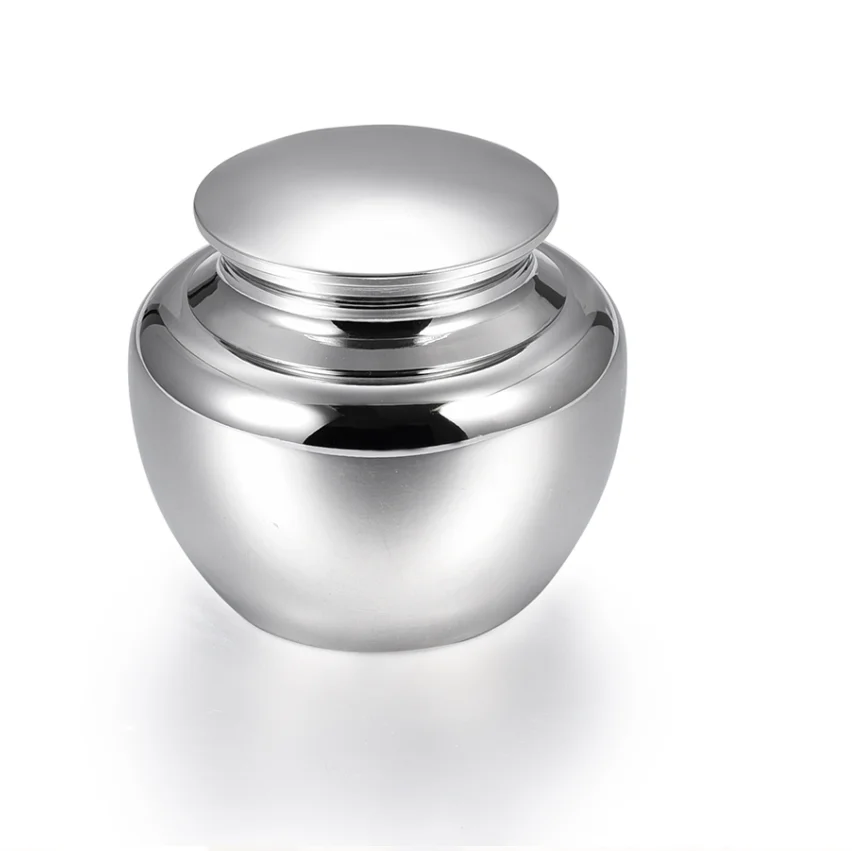 Memorial Pet Ashes Urn Strong 316L Stainless Steel Cremation Ash Keepsake Urn Dog/Cat Engravable Funeral Casket Urn