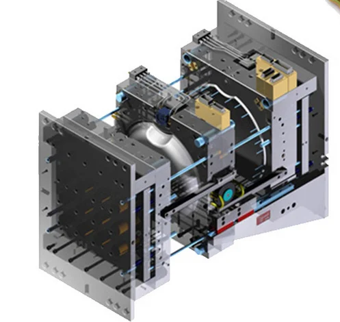 China Manufacturer Custom Mold Stamping Die Extrusion Blow Molding Machine Mold Maker Plastic Injection Mould Molding