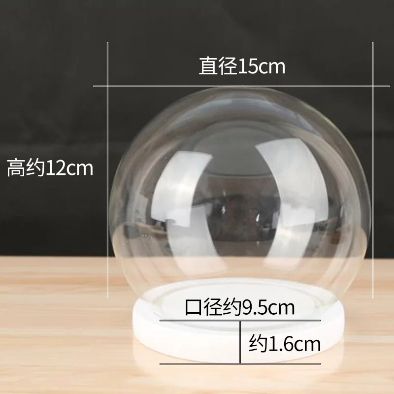Decorative Clear Glass Dome