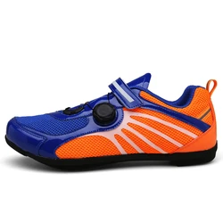 Кроссовки мужские однотонные без блокировки, дышащие, с низким верхом, Нескользящие, для езды на велосипеде