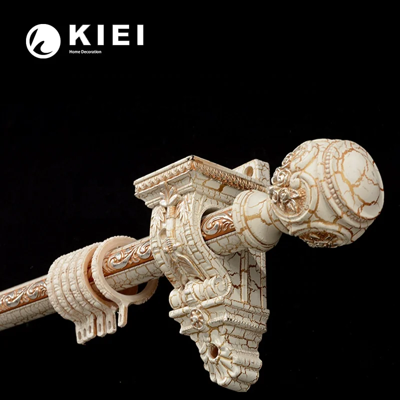 Archaize style KYOK 10/13/16/19/22/25/28/35mm curtains pipes trade  customize curtain bracket lamination