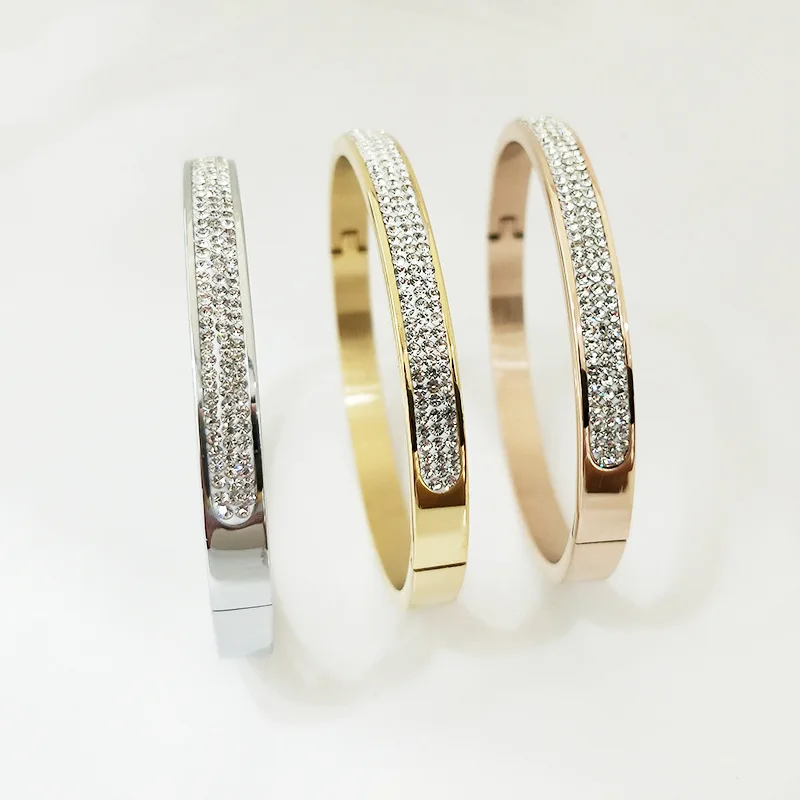 ROMANTIC Wholesale fashion brands jewelry 316L stainless steel bracelet
