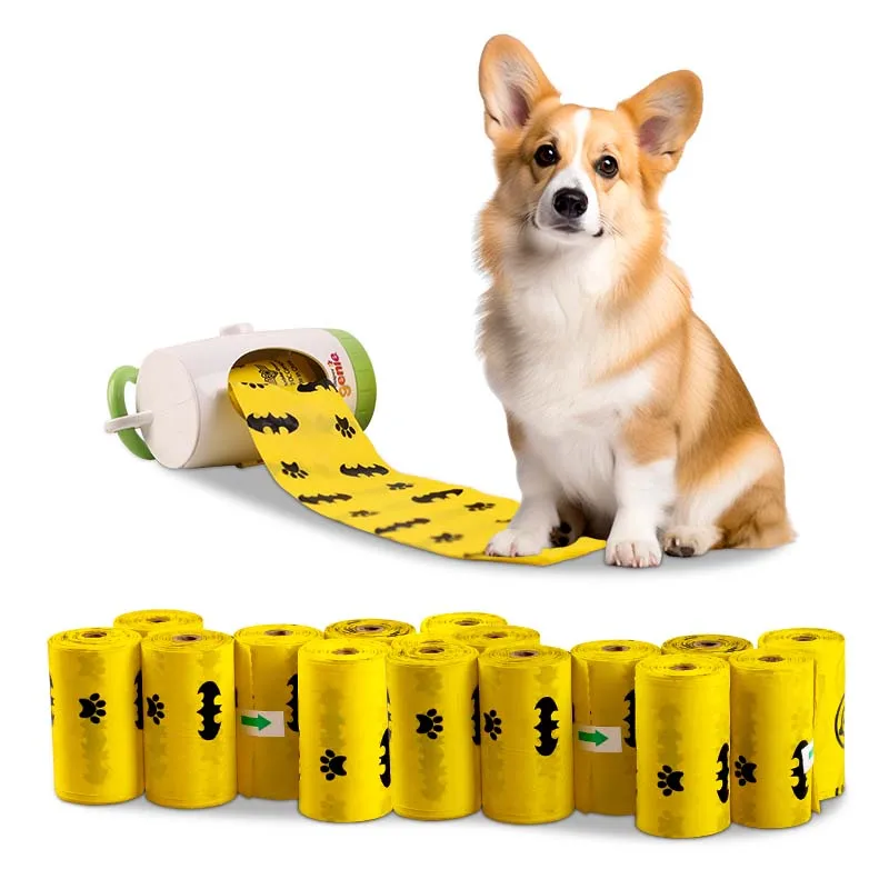 biodegradable dog waste bags thickened eco friendly dog poop gloves pet waste bag