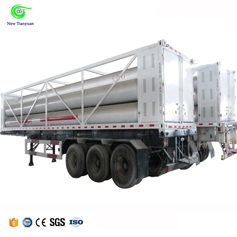 Good Technology High Quality Good Performance 6-tube Hydrogen H2 Gas Tube Skid Cylinder Metal Tube Container