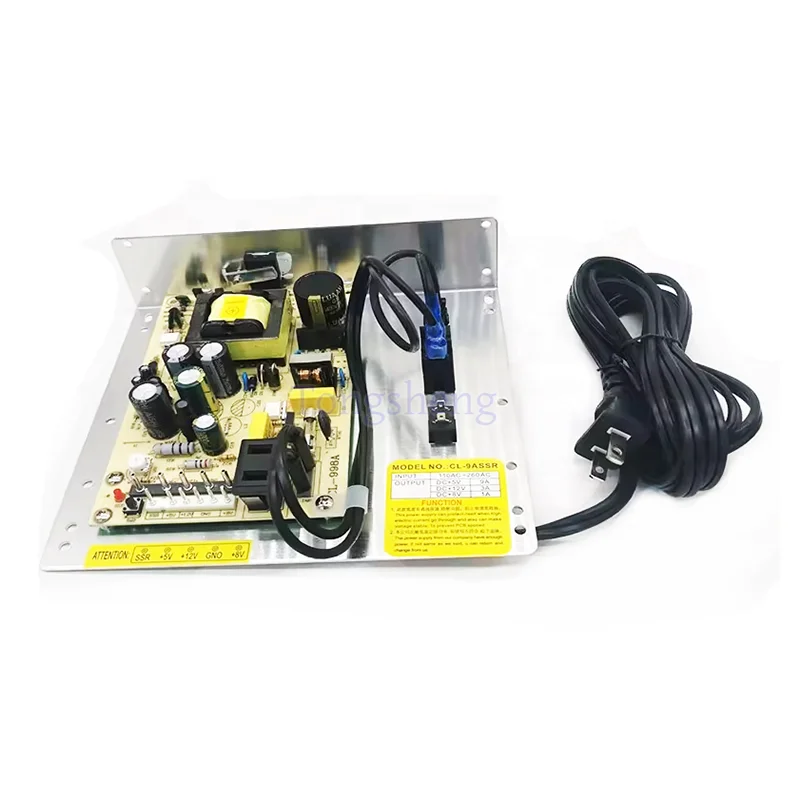 Good quality 9A SSR POWER SUPPLY 110V/220V power supply 5V 9A/ 12V 2A power supply