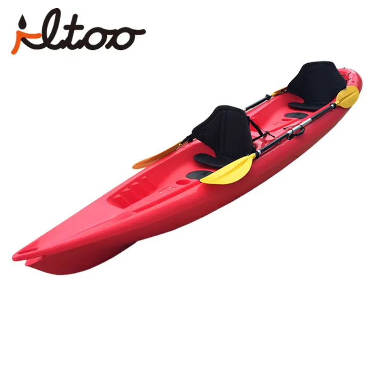 A 3.8m 12.5ft tandem 2+1  Ocean kayak double seat with paddle for sale