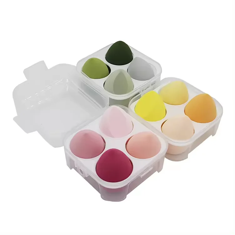Eco Friendly Disposable Soft Microfiber Makeup Sponge Egg Beauty Cosmetic