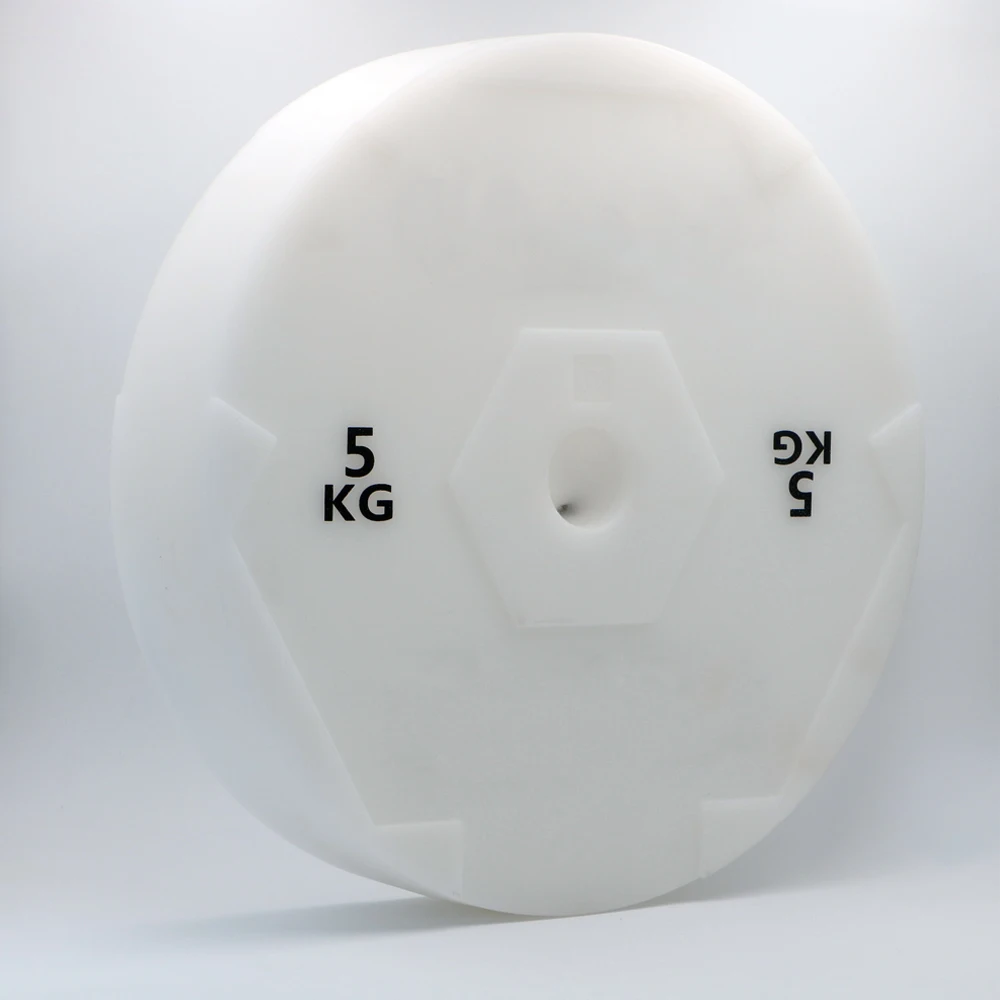 Wholesale PE Plastic Technique Bumper Plates 2.5Kg & 5Kg
