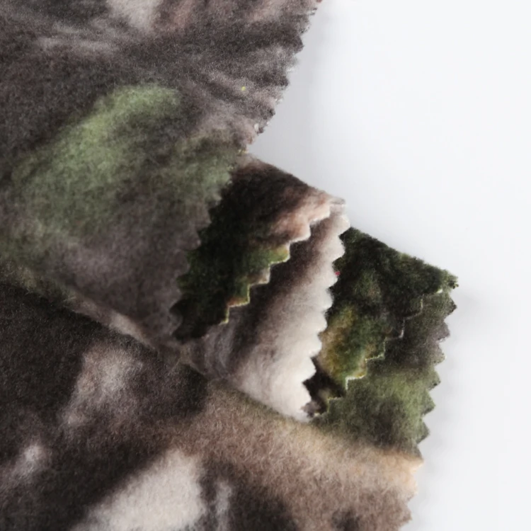 
 Модный стиль, 100% полиэстер, Настоящий древесный принт, флис для одеял  