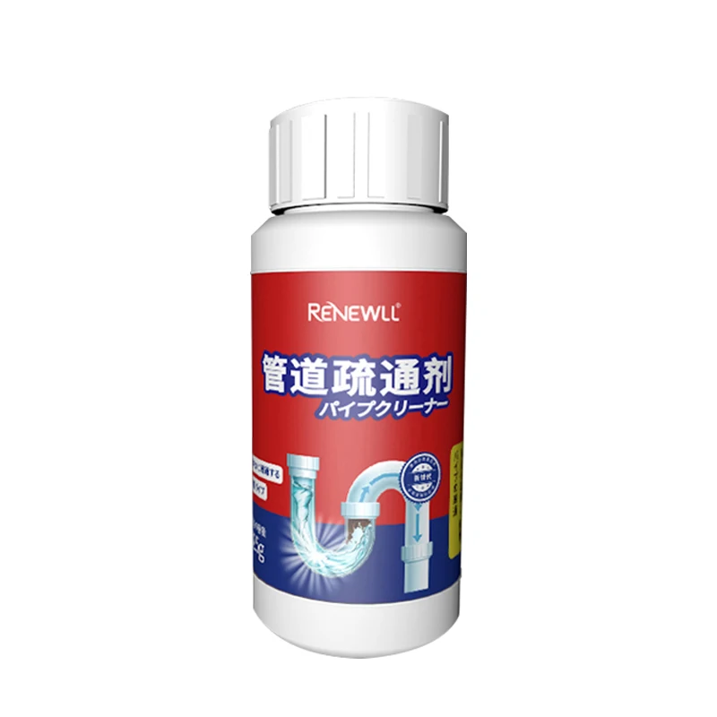 The factory sells high efficiency toilet and kitchen drain cleaner 125 grams