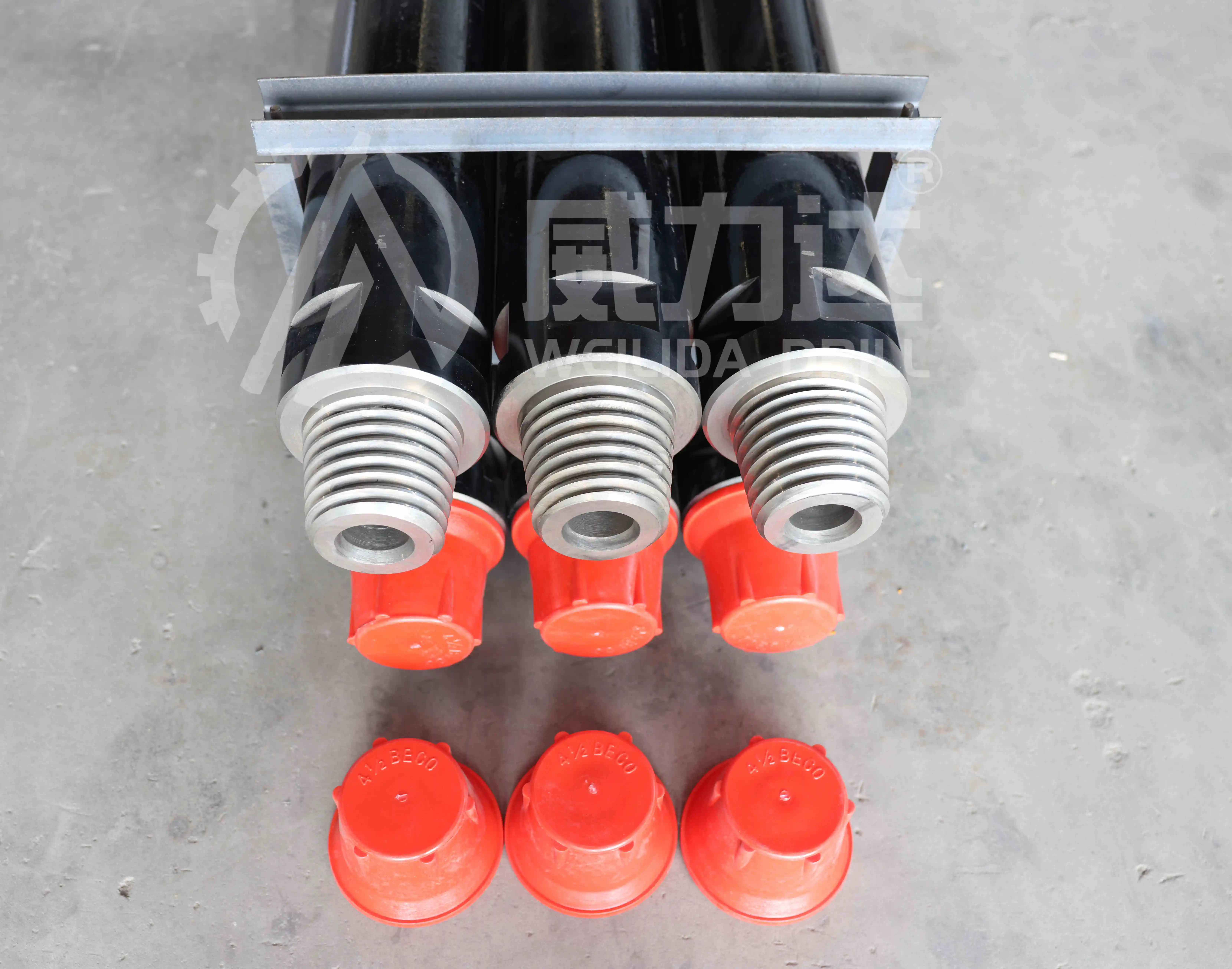 89mm 114mm 178mm O.D Rotary Drill Pipe for mineral use Rotary blast hole drill pipe