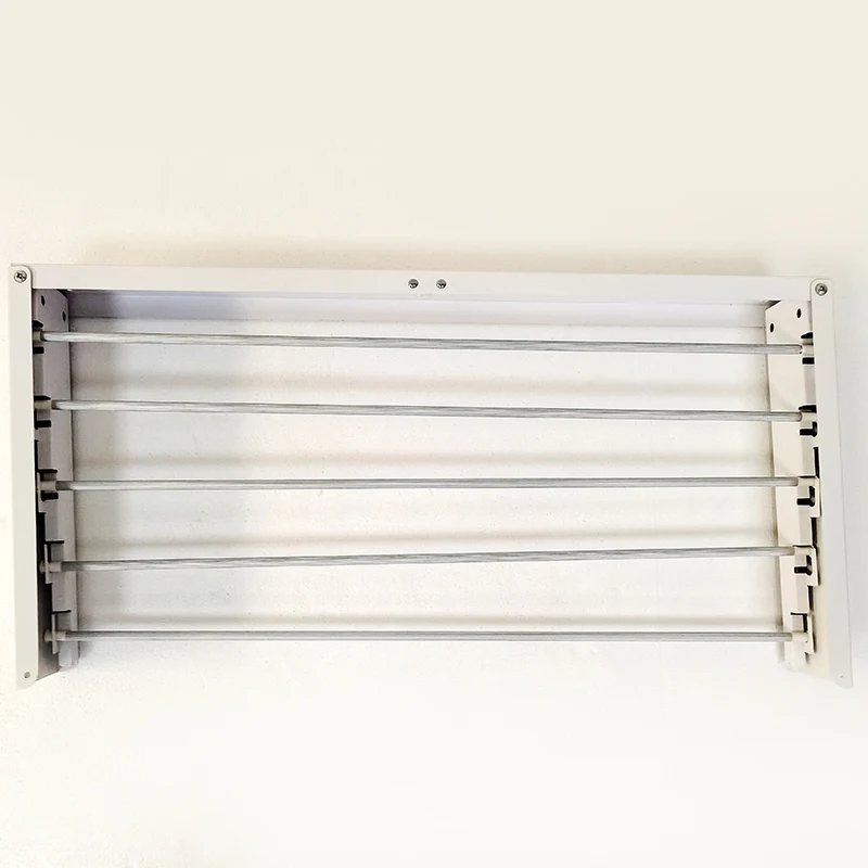 Wall Mounted Folding Drying Towel Rack Wholesale Hot Sale Aluminum Bathroom Towel Rack Clothes Rack Accessories Factory Outlet