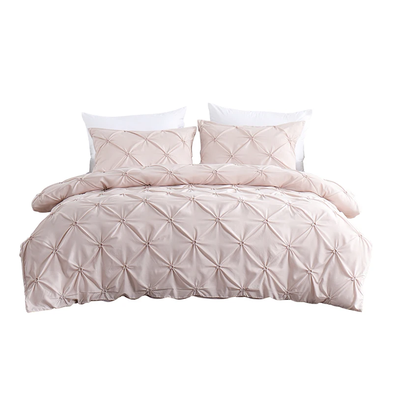 Embroider Luxury Decorative Bedding Set Designs Bed Runner Queen King Adult Duvet