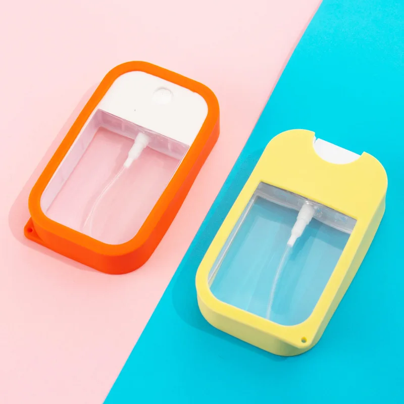 Trendy Small Silicone Spray Bottle for Perfume and Hand Sanitizer - Perfect for Everyday Use Silicone Spray Bottle