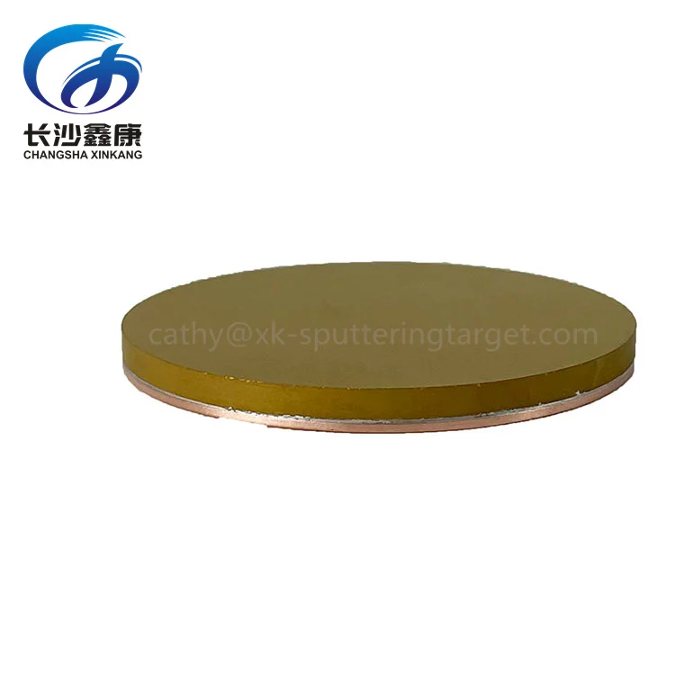 Ceramic Target Manufacturer 99.5% Titanium Nitride TiN Sputtering Target for Optical Coating
