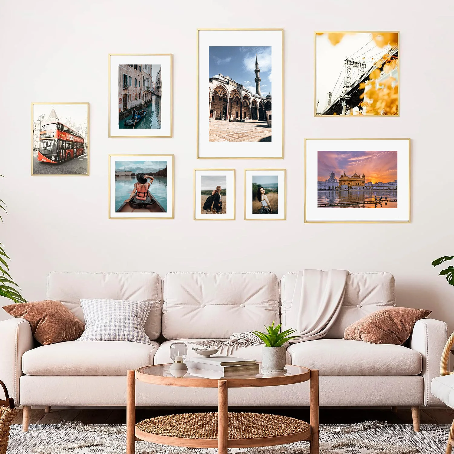 Aluminum alloy square thin narrow edge aluminum alloy picture frame picture frame wall hanging