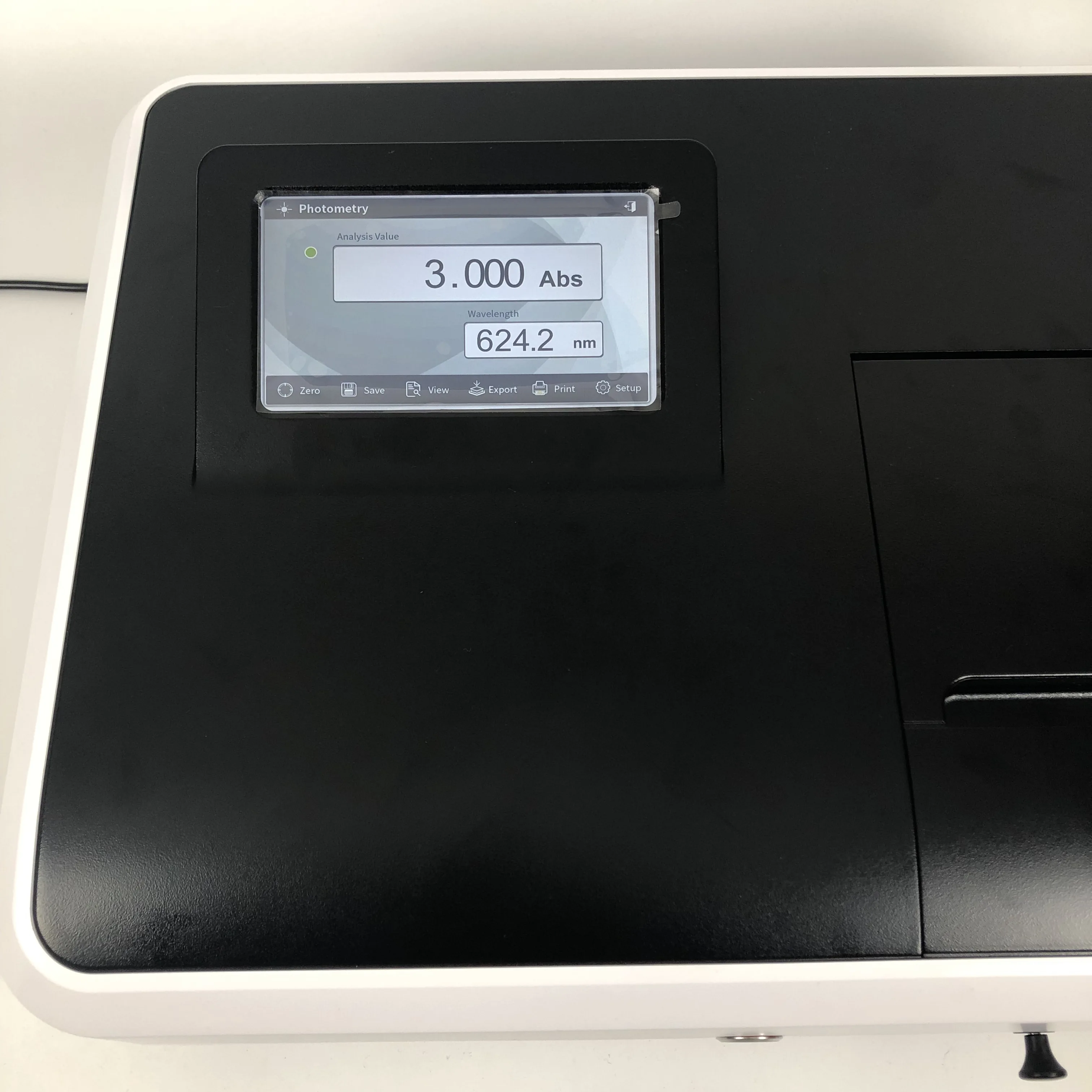 Новый 7 дюймовый ЖК-монитор с сенсорным экраном 190 к 1020nm переключением между дальним и 2nm пропускная способность прибор для измерения кварцевые