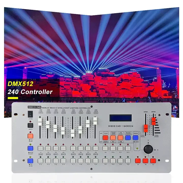 Disco 240 Dmx Controller Lighting Console Dmx 240 Controller Stage Lighting Controller For Bar