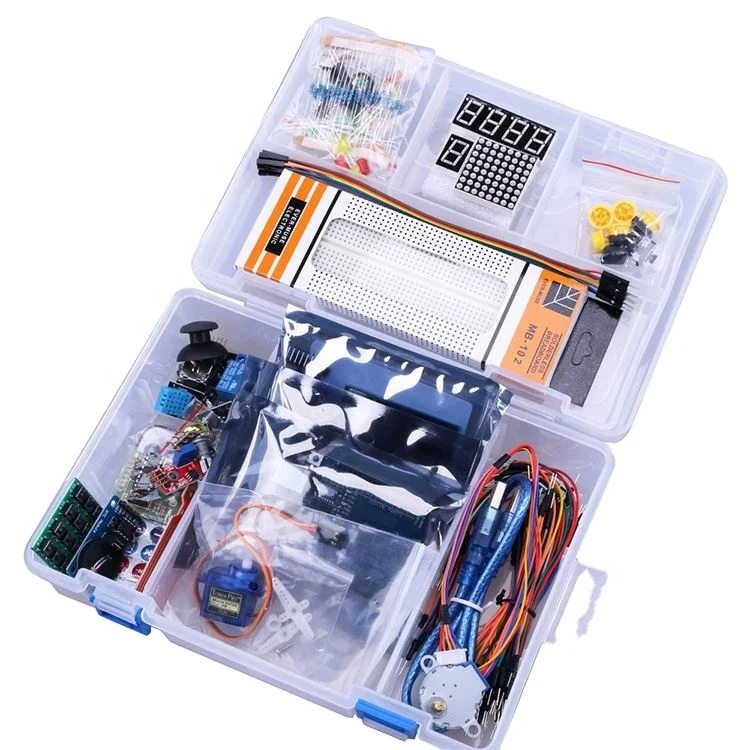 High Quality Upgraded Learning Kit Starter Kit Stepper Motor Learning Kit for Arduino UNO R3 DIY