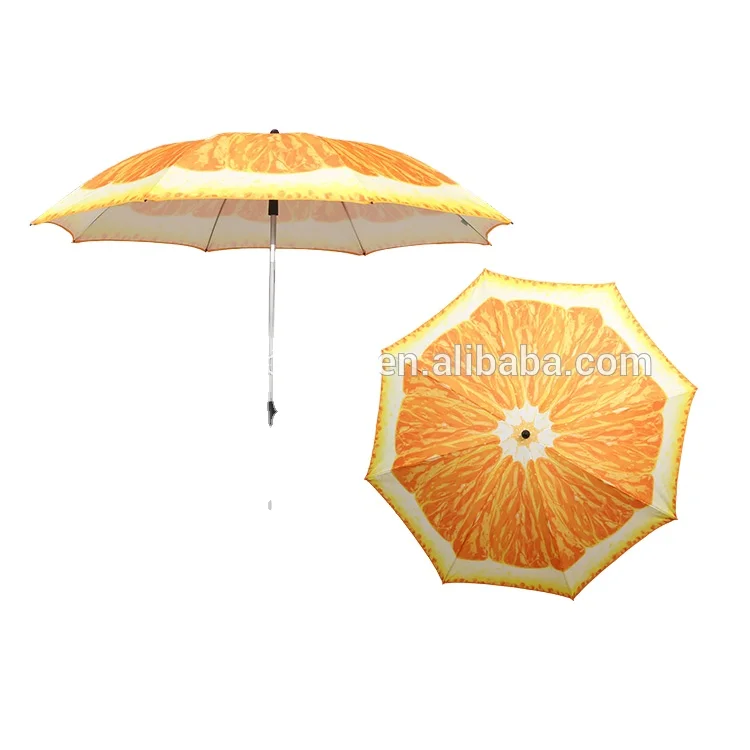 New model orange fruit umbrella parasol beach umbrella