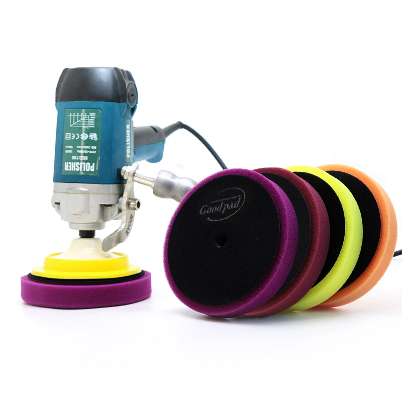 Factory Direct Supply Polishing Pad with Logo Sponge Polishing Pads Car Round Flat Polishing Pad