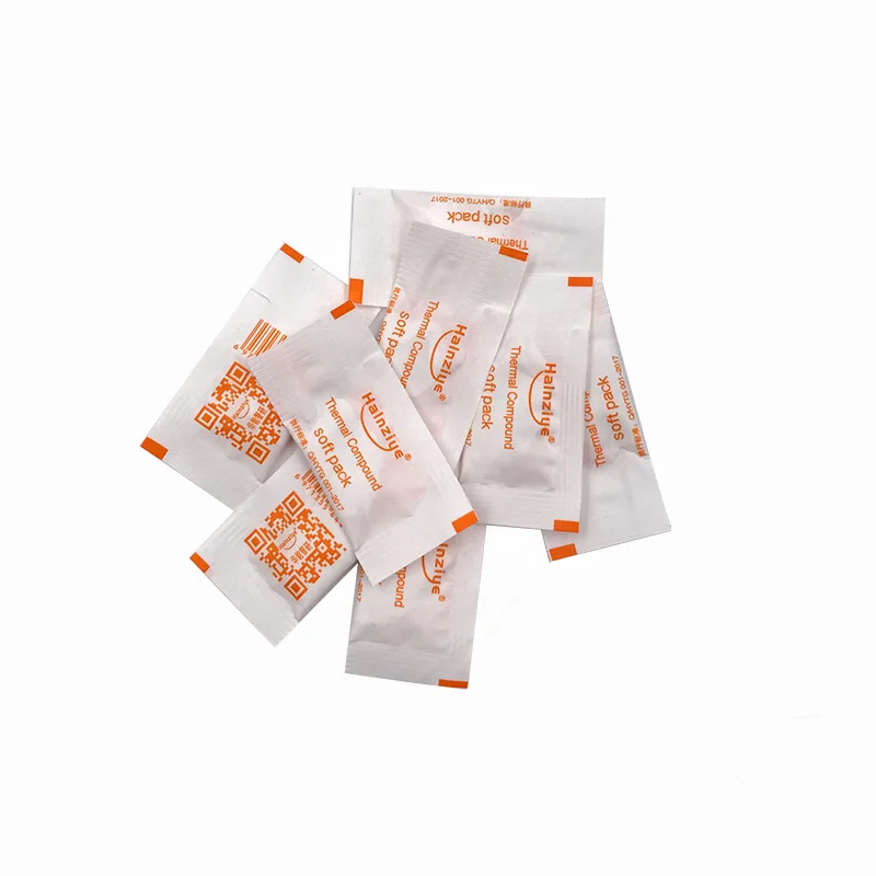 USD0.01 each piece CPU heatsink thermal grease compound HY410 soft pack mini bag
