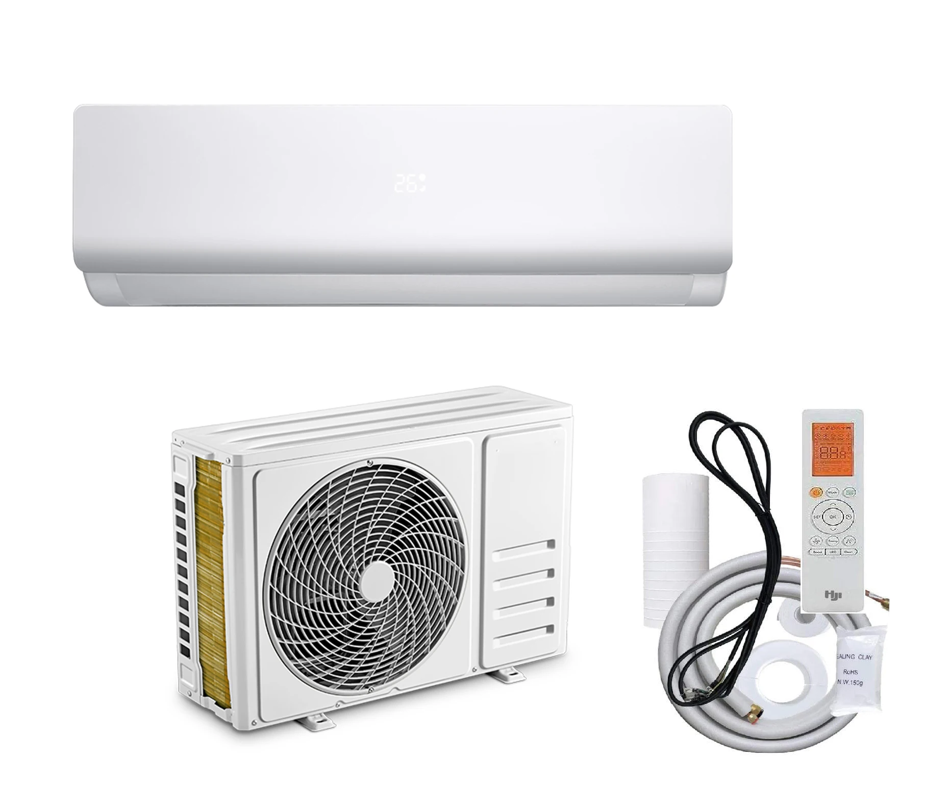 18000BTU Inverter Cooling&Heating Humidifier Single Room Airconditioner Wall Split Floor Standing Air Conditioner 60 Hz