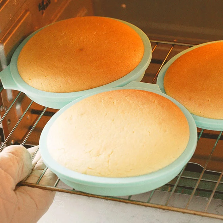 Silicone Cake Mold Cake Pan  6 Inch Round Cake Baking Pan