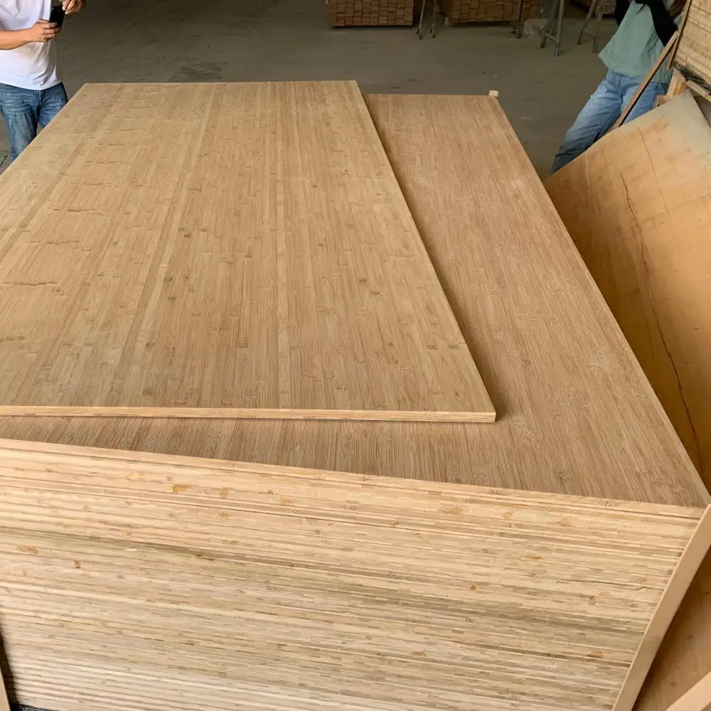 Own factory supply 3 layer cross horizontal bamboo panel