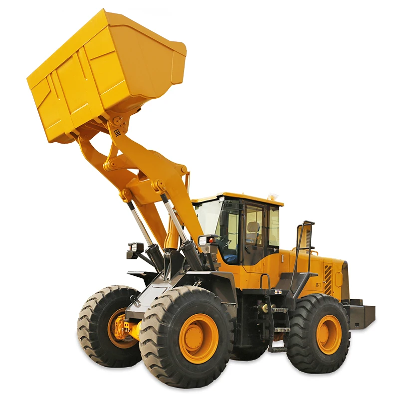 Powerful 5TON diesel loader, flexible and durable construction and mining machinery loader