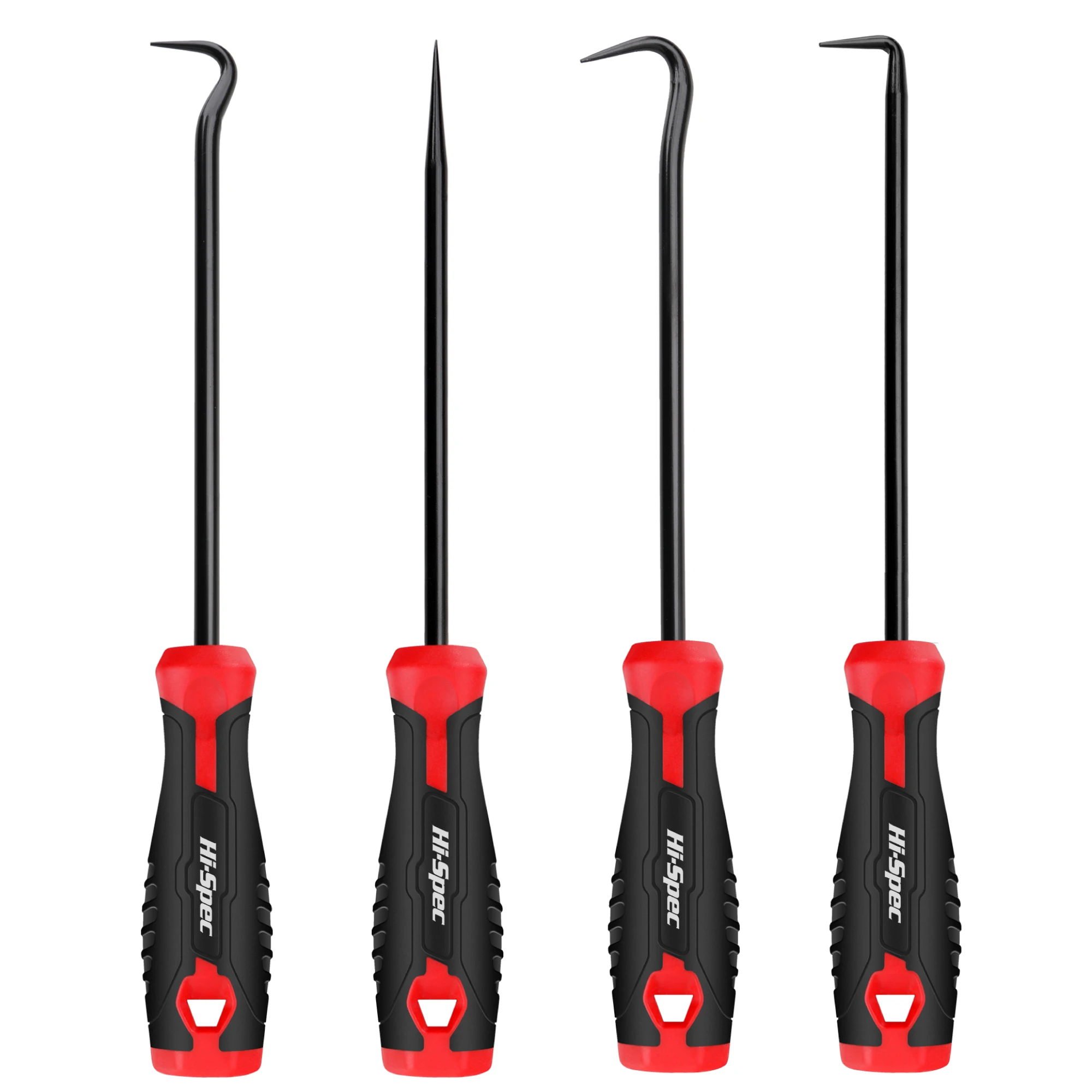 4PC Precision Garage Repair Tool Set Pick for Oil Seals O Rings Hoses & Gaskets Steel Hooks Mechanic